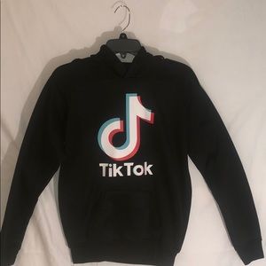 Black Tik Tok Hoodie